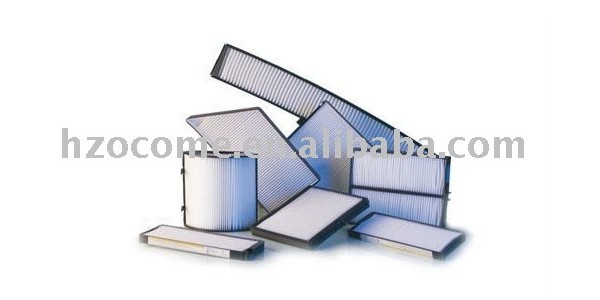 Different cabin filters